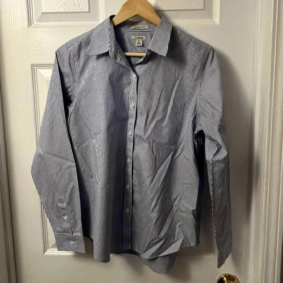 Men’s LL BEAN Dress Shirt Size Small - Picture 1 of 8
